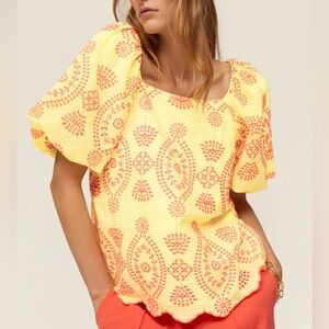 Lilly Pulitzer Lettie Eyelet Top